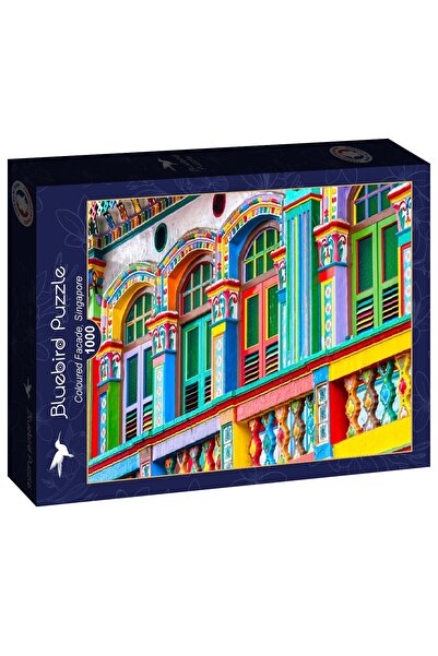 Bluebird Puzzle 1000 pieces - Colored Facade, Singapore (Bluebird-Puzzle-F-91...