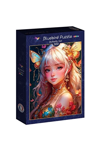 Bluebird Puzzle 300 pieces - Butterfly Girl (Bluebird-Puzzle-F-91005)