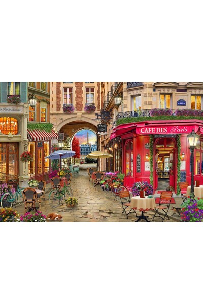 Bluebird Puzzle 1000 pieces - Cafe des Paris (Bluebird-Puzzle-F-90686)