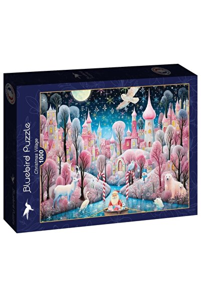 Bluebird Puzzle 1000 piese - Michael David Ward: Christmas Village (Bluebird-...