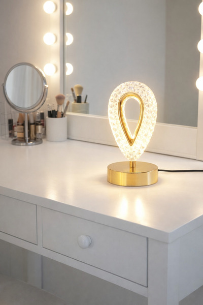 Turanconcept Arel Modern Masa Lambası Enerji Tasarruflu Dekoratif Led Abajur(...