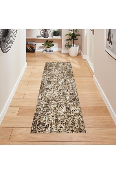 OEM Ada Anti-Slip Crossbar, Beige with Brown, Polyester, Width 60 cm