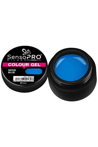 SensoPRO Milano Colored UV Gel Neon Blue 5ml,