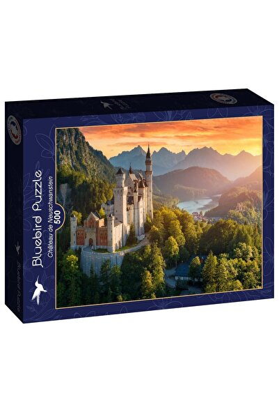 Bluebird Puzzle 500 piese - Château de Neuschwanstein (Bluebird-Puzzle-F-90944)