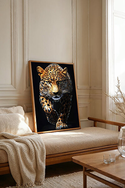 Dekorsiahome Tablou dintr-o singură bucată cu ramă din lemn TK3668