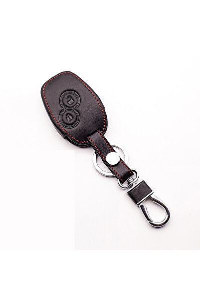 Renault Leather Key Case for Dacia Logan Kangoo Scenic Megane Sandero Captur ...