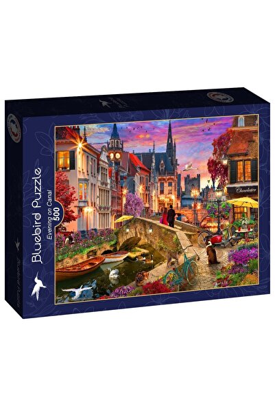 Bluebird Puzzle 500 pieces - David Maclean: Evening on Canal (Bluebird-Puzzle...