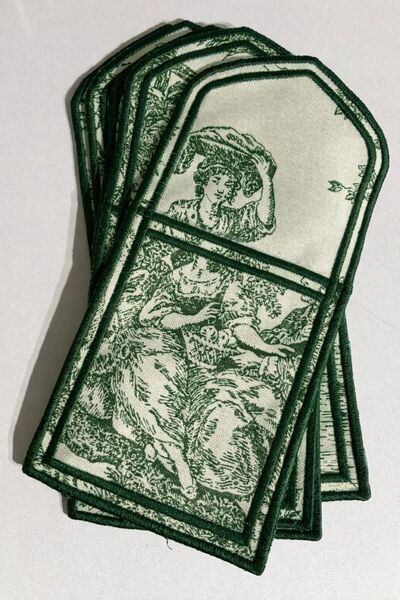 Bugaboo Servis Peçetesi 6 Parça (yeşil)