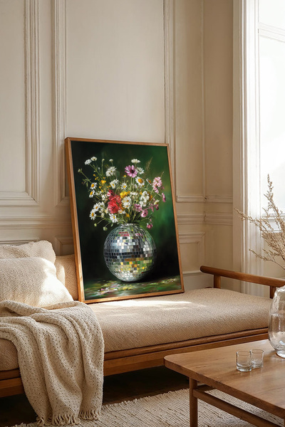 Dekorsiahome One Piece Wooden Framed Painting Tk3628