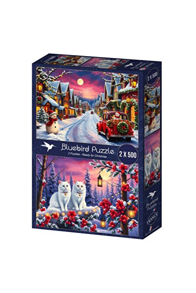 Bluebird Puzzle 500 pieces - Ready for Christmas (Bluebird-Puzzle-F-91102)