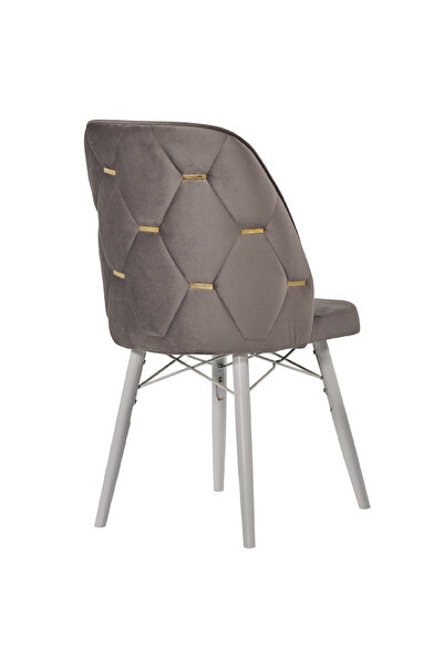 Desire Fergana Chair, Gold details, first-class hornbeam frame, durable woode...