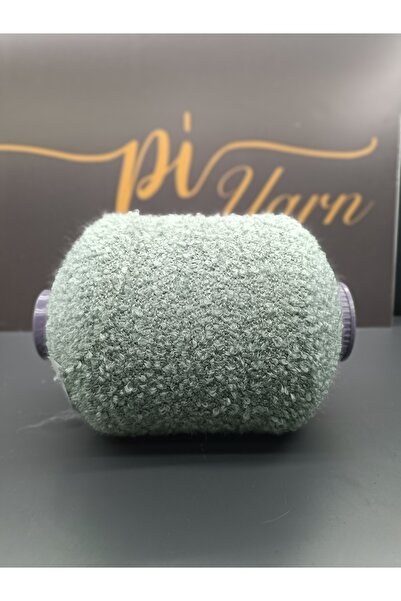 Pİ Yarn Penlope Fine Boucle Light Blue Hand Knitting Yarn 500Gr