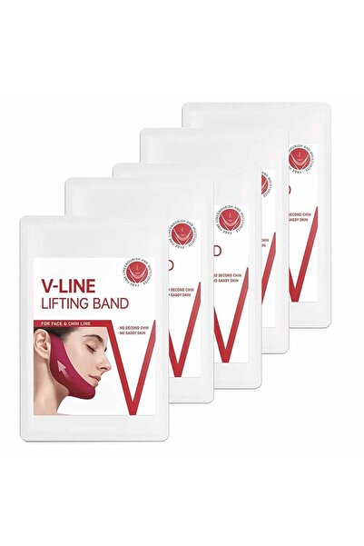 Arabest 5 قطع من قناع شد الوجه على شكل حرف V، قناع شد الوجه والذقن على شكل حر...