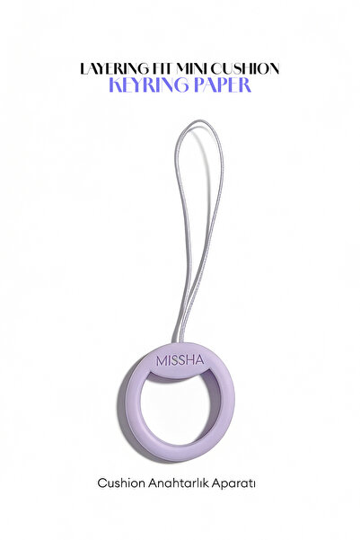 Missha Keychain Apparatus Layering Fit Mini Cushion Keyring for Cushion