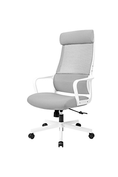 Dotail Εργονομική καρέκλα γραφείου MELOKEA, ρυθμιζόμενο προσκέφαλο, οσφυϊκή υ...