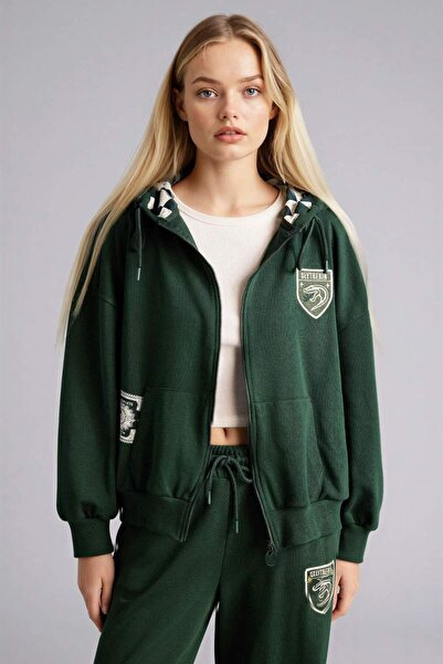 DeFacto Harry Potter Oversize Printed Cardigan H0243Ax26Sp