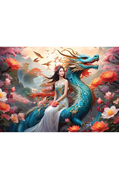 Bluebird Puzzle 500 pieces - Blue Dragon (Bluebird-Puzzle-F-90846)