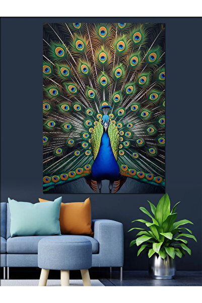 KanvasSepeti Aripile desfăcute Pictură în ulei de înaltă calitate texturat Ca...