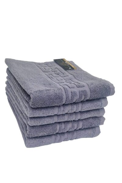Laghari Home - Hotel Pakistan Set of 5 Face Towels – 500 GSM, 100% Pakistani ...