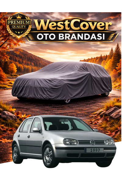 WestCover Volkswagen Golf 4 Brandası Uv'li Su Geçirmez Kaliteli,Araba Brandas...