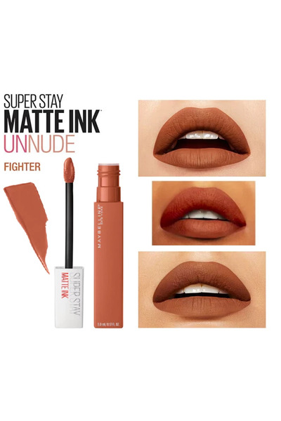 Maybelline New York Течно матово червило Superstay Matte Ink, цвят 075, Fight...