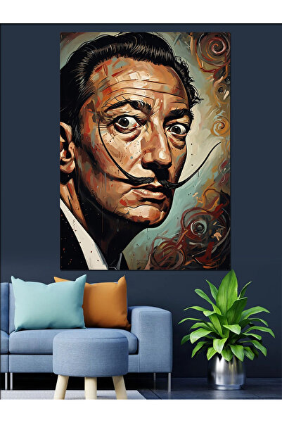 KanvasSepeti Salvador Dali Pictură în ulei de înaltă calitate texturat Canvas...