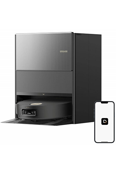 Dreame Robot vacuum cleaner Aqua10 Ultra Roller RLH71DE-BK, 30000 Pa, 220 min...