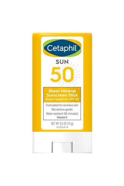 Cetaphil Stick de protecție solară, Cetaphil, transparent Mineral, SPF 50, Sp...