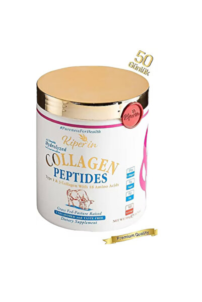 Kiperin %100 Saf Ve Doğal Yüksek Biyoaktif Çift Hidrolize Kolajen Peptitler i...
