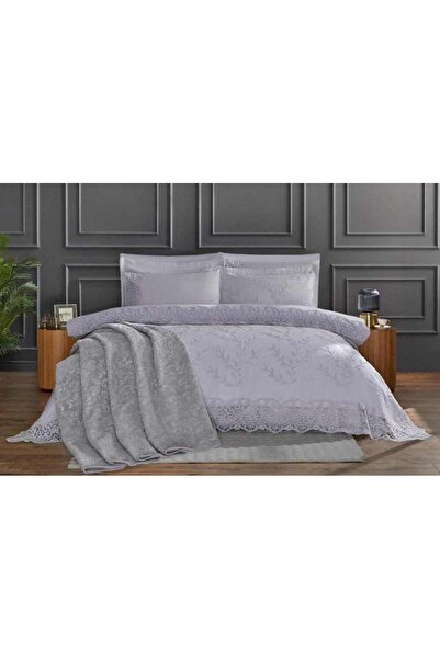 Özdilek (نيف) طقم زينة الزفاف ميسيا جراي