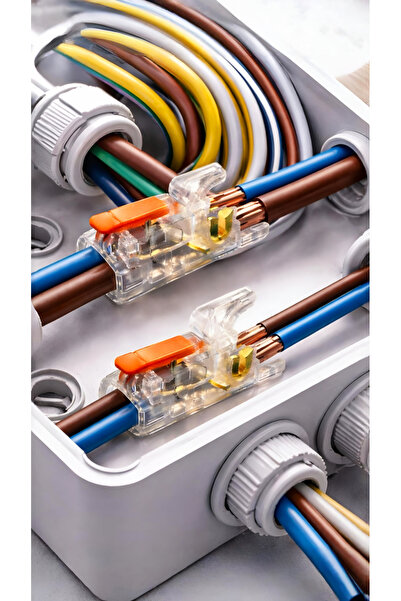 Nexo T TİPİ HIZLI BAĞLANTI KONNEKTÖRÜ 1.5–2.5 mm² (5ADET)