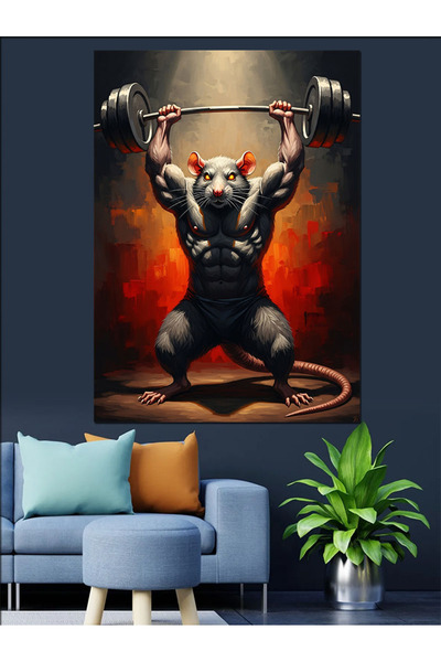 KanvasSepeti Afișare pe pânză Pictură în ulei de înaltă calitate texturat Pân...