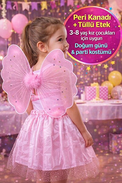 TOYFEST Vilinsko krilo + Til komad suknje, dvodelni kostim za rođendansku pro...