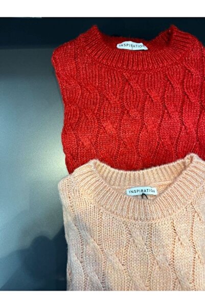 inspiration Loop Sweater Red