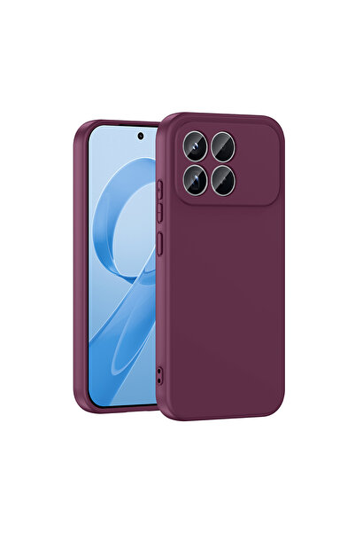 Poco F8 Pro Compatible Camera Shielded (VELVET INTERIOR) Colorful Silicone Case