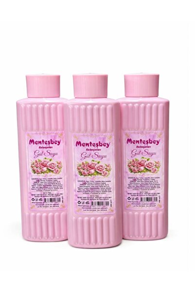 MENTEŞBEY KOLONYALARI GÜLSUYU KOLONYASI (ALKOLSÜZ) 3x400ML