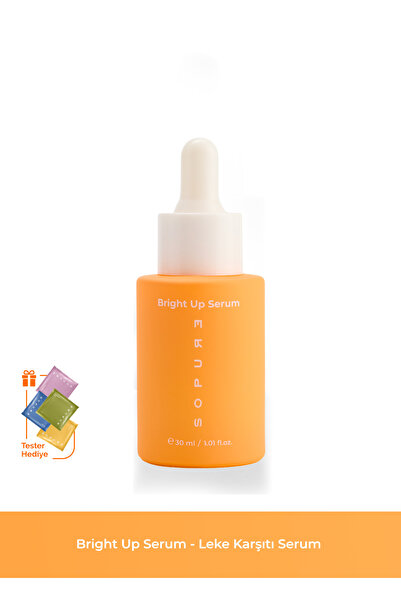 Sopure Bright Up Serum-Leke Karşıtı, Aydınlatıcı ve Cilt Tonu Eşitleyici Komp...