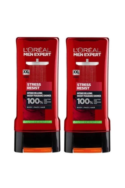 L'Oreal Paris Men Expert Anında Tazelik Hissi İçin Strese Dirençli Duş Jeli S...