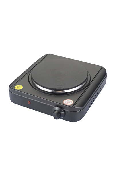 rosberg R51445KR Hotplate, 1500W, 18.5 cm, Manual control, 4 levels, Matte black