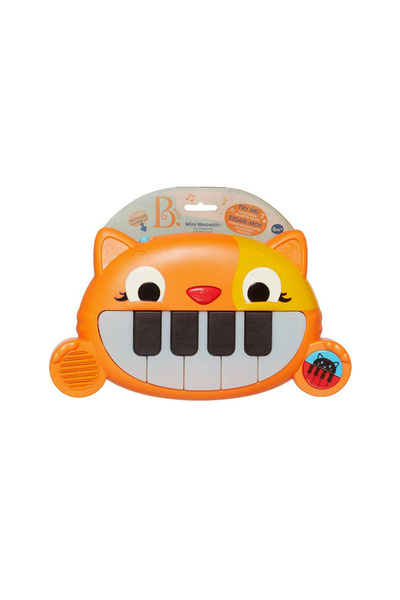 Noname Jucarie muzicala pian Mini Meowsic Battat, 28 x 3,5 x 16 cm