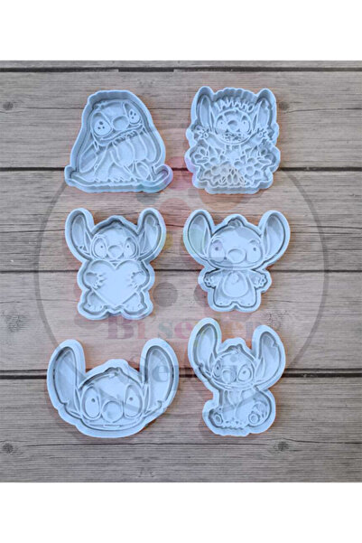 Bi'şeyler Sepeti قالب بسكويت بتصميم ليلو وستيتش - قطاعة بسكويت ليلو وستيتش - ...