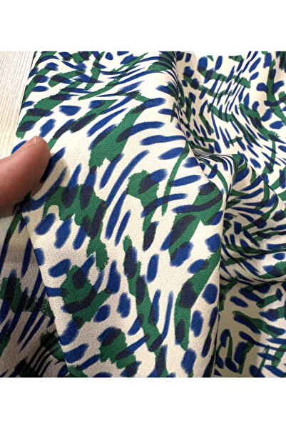 podyum baskı DESENLİ DABIL Kumaş Elbiselik , Şalvarlık , Eteklik , Bluz Ve Gö...