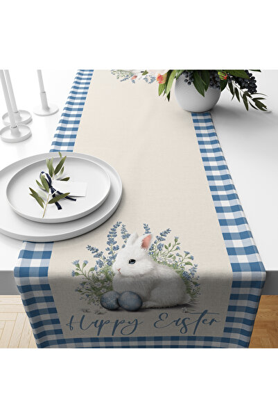 Filamente Runner Imprimat Digital - Model Iepure - Paște - Paște Fericit - 14...