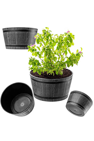 KADAX Flowerpot Garden Flower Pot Cover Plastic Round 40cm