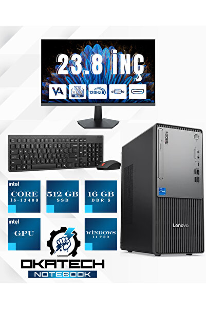 LENOVO THİNKCENTRE NEO 50T G5 12UB000BTR CORE I5 13400-16 GB DDR5 RAM-512 GB ...