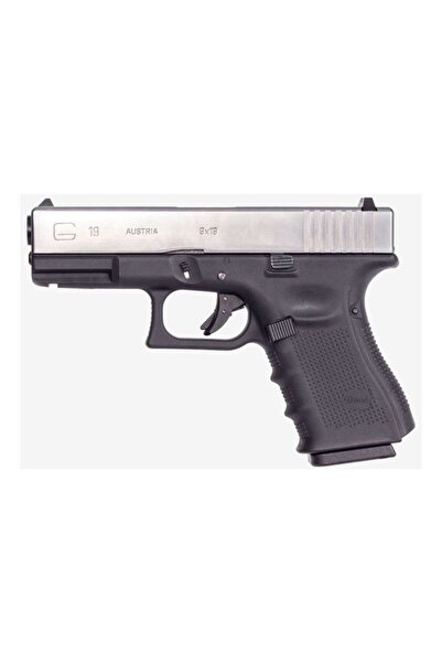 WE Glock 19 Siyah/Gümüş WE-G003B-SV