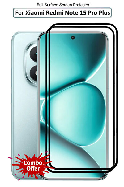 Generic 2 Pack Xiaomi Redmi Note 15 Pro Plus - Premium Glass Screen Protector