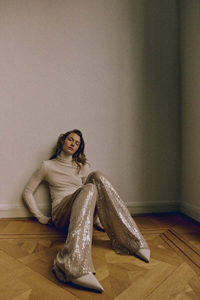 H&M Sequined trousers