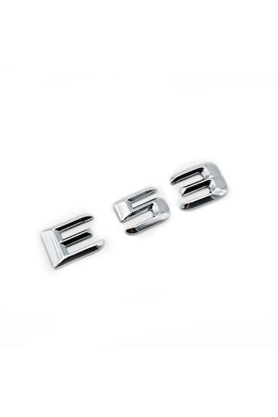 MERCEDES Emblemă E 53 pentru portbagaj