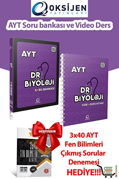 Oksijen Yayınları Dr.Biyoloji AYT Soru Bankası,Video Ders kitabı A Yayınları ...
